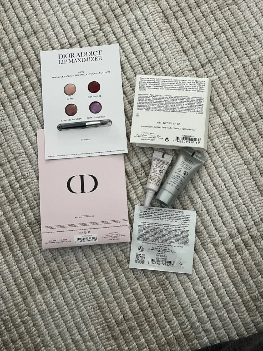 Dior Addict Lip Maximizer & Prestige + Capture Totale Beauty Skincare Bundle